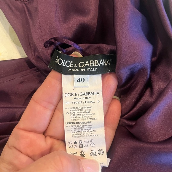 DOLCE & GABBANA Silk Dress - Picture 8 of 8